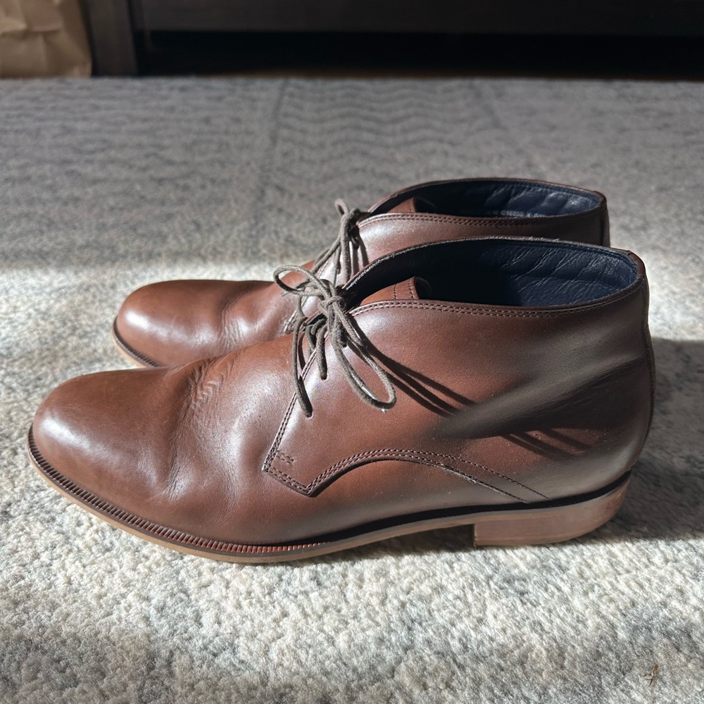 Cole Haan Men's Rich Brown Chukka Boots